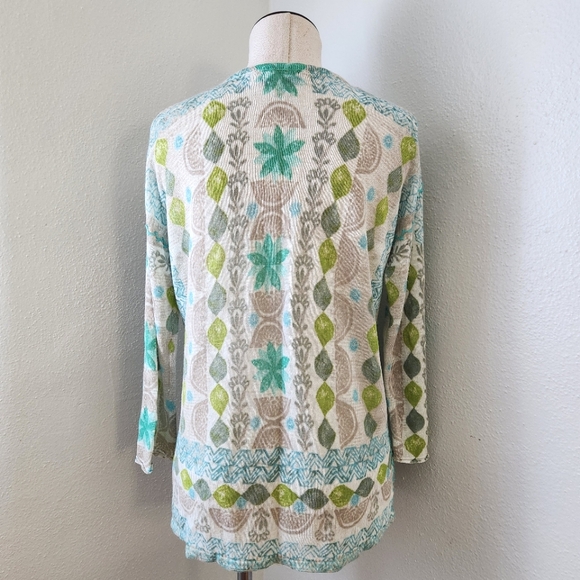 Sigrid Olsen Tunic Long Sleeve Top Small - Picture 2 of 14